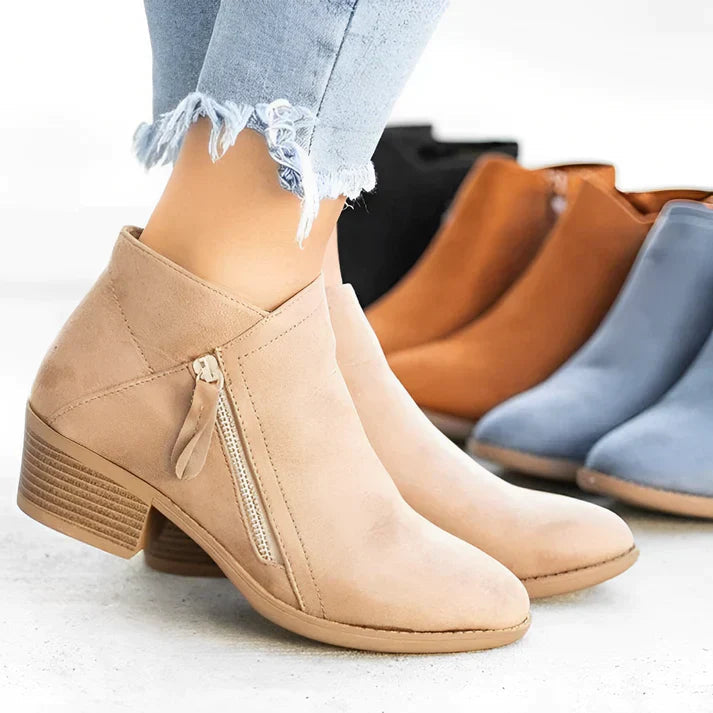 Women's Pointed Toe Ankle Boots Comfortable - Vonnera