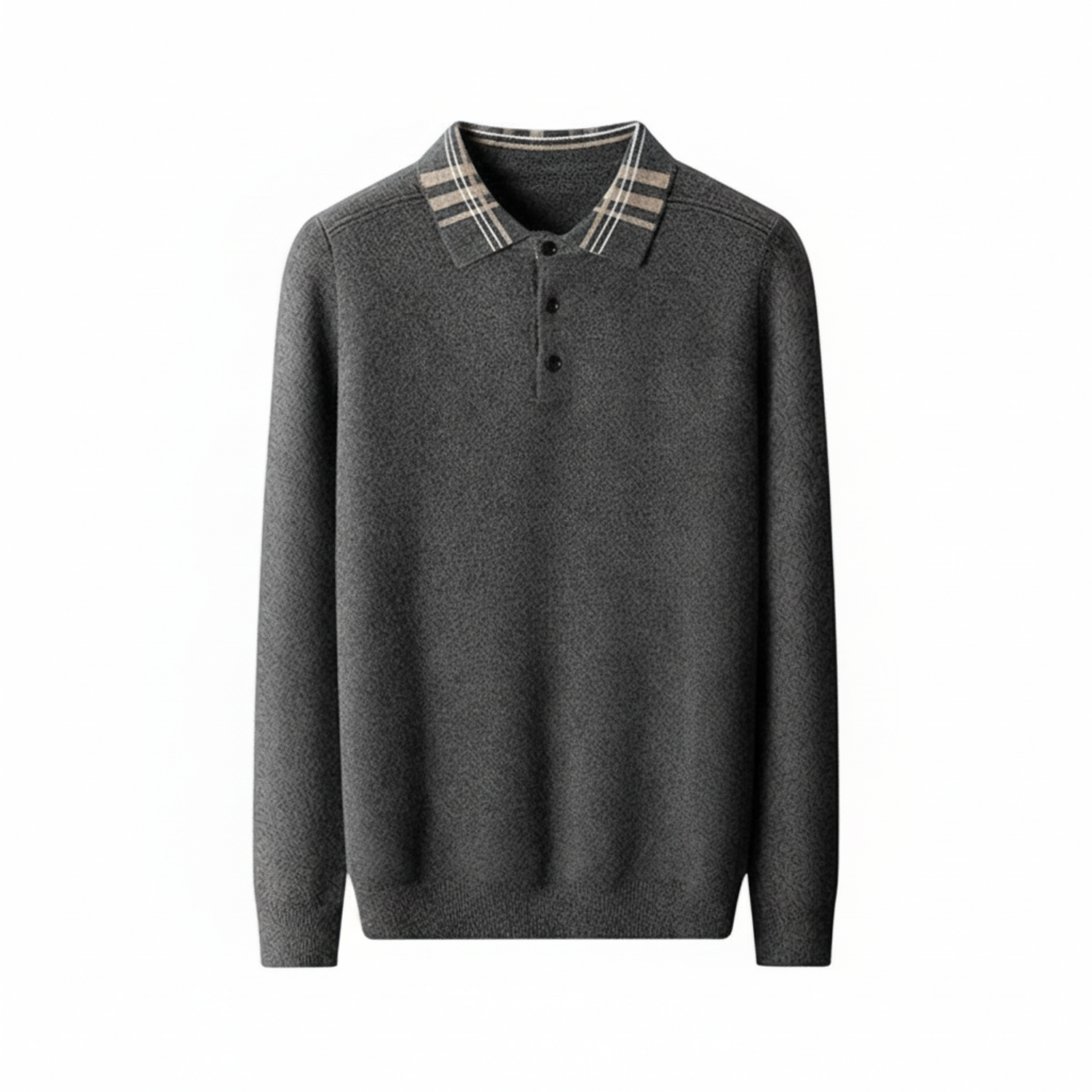 Men's Polo Collar Sweater - Vonnera