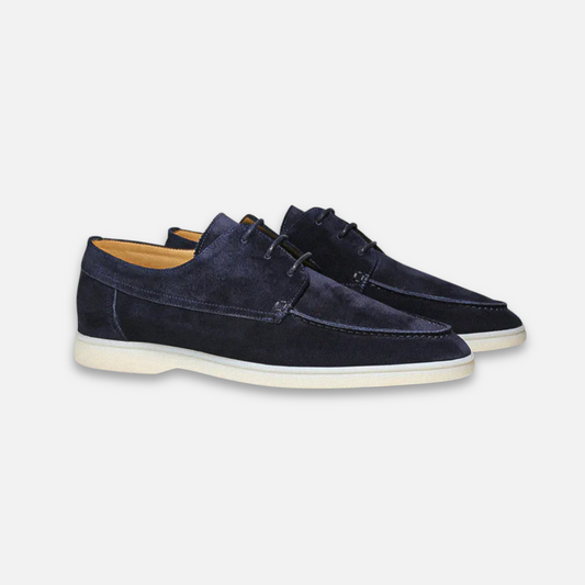 Men's Lace-Up Boat Shoes Casual Leather - Vonnera