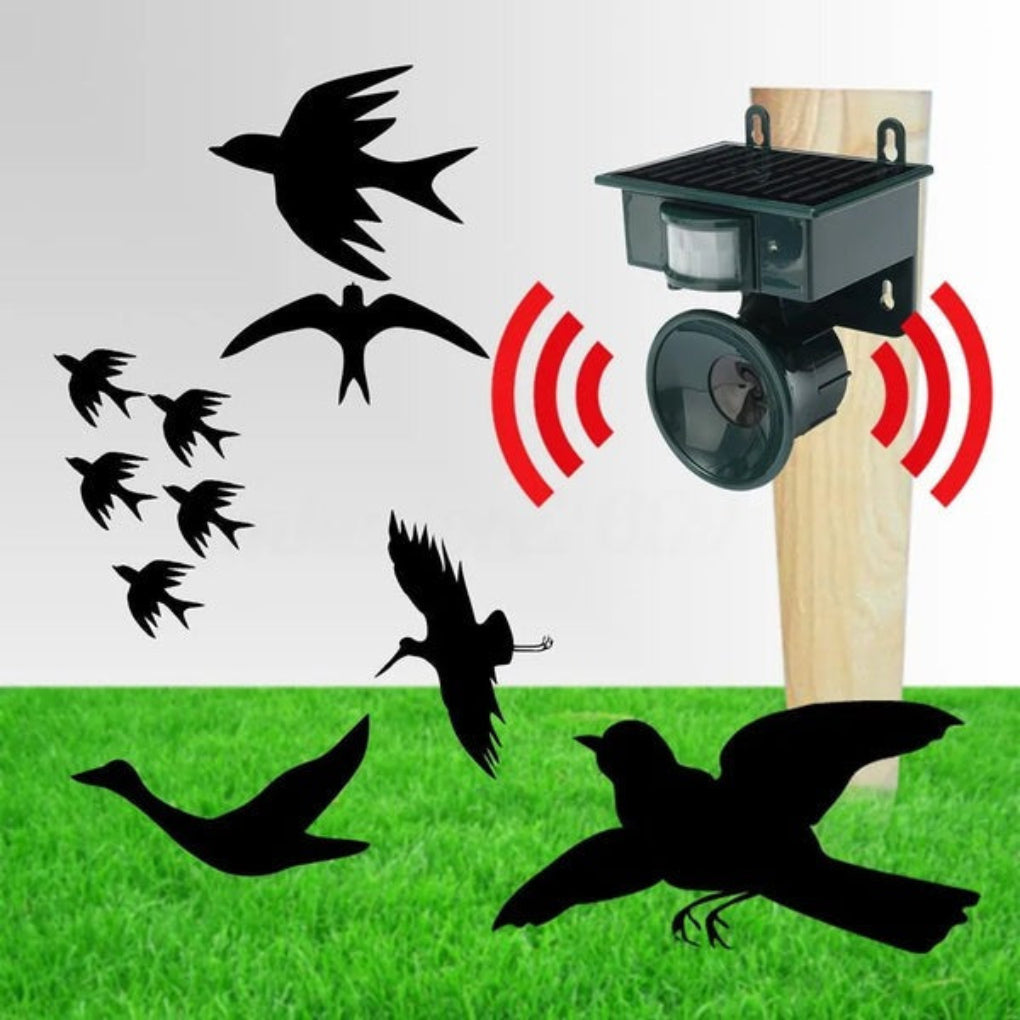 Motion Activated Bird Repeller Ultrasonic Scarer