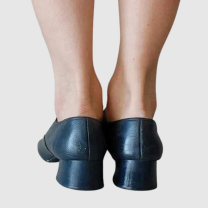 Women's Mary Jane Shoes Rounded-Toe Buckled Strap