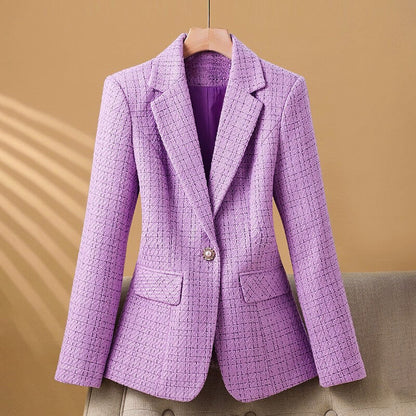 Olivia Boucle Tweed Blazer