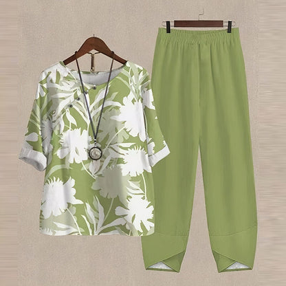 Women's 2 Piece Floral Set