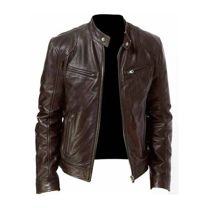 Men's Leather Classic Jacket