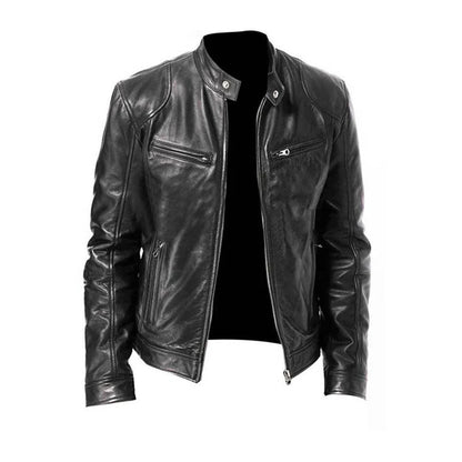 Men's Leather Classic Jacket
