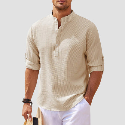 Raffaele Marini Sun Haven Henley Shirt Caliboot