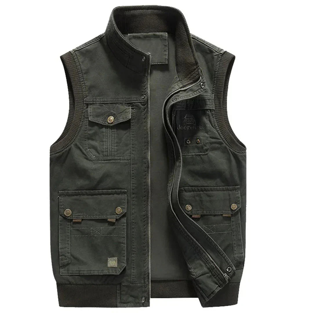 Men's Tactical Vest Multiple Pockets