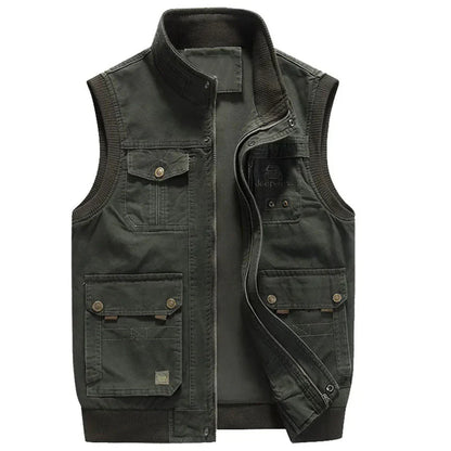 Men's Tactical Vest Multiple Pockets