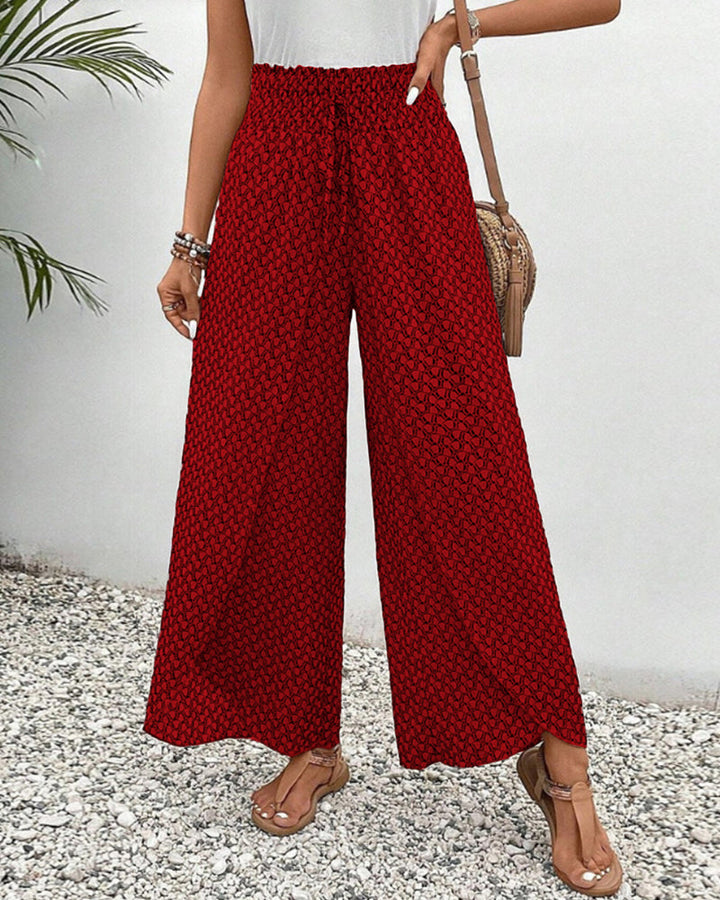 Women's Pull-On Trousers Elastic Waistband