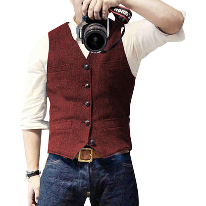 Men's Denim Vest - Vonnera
