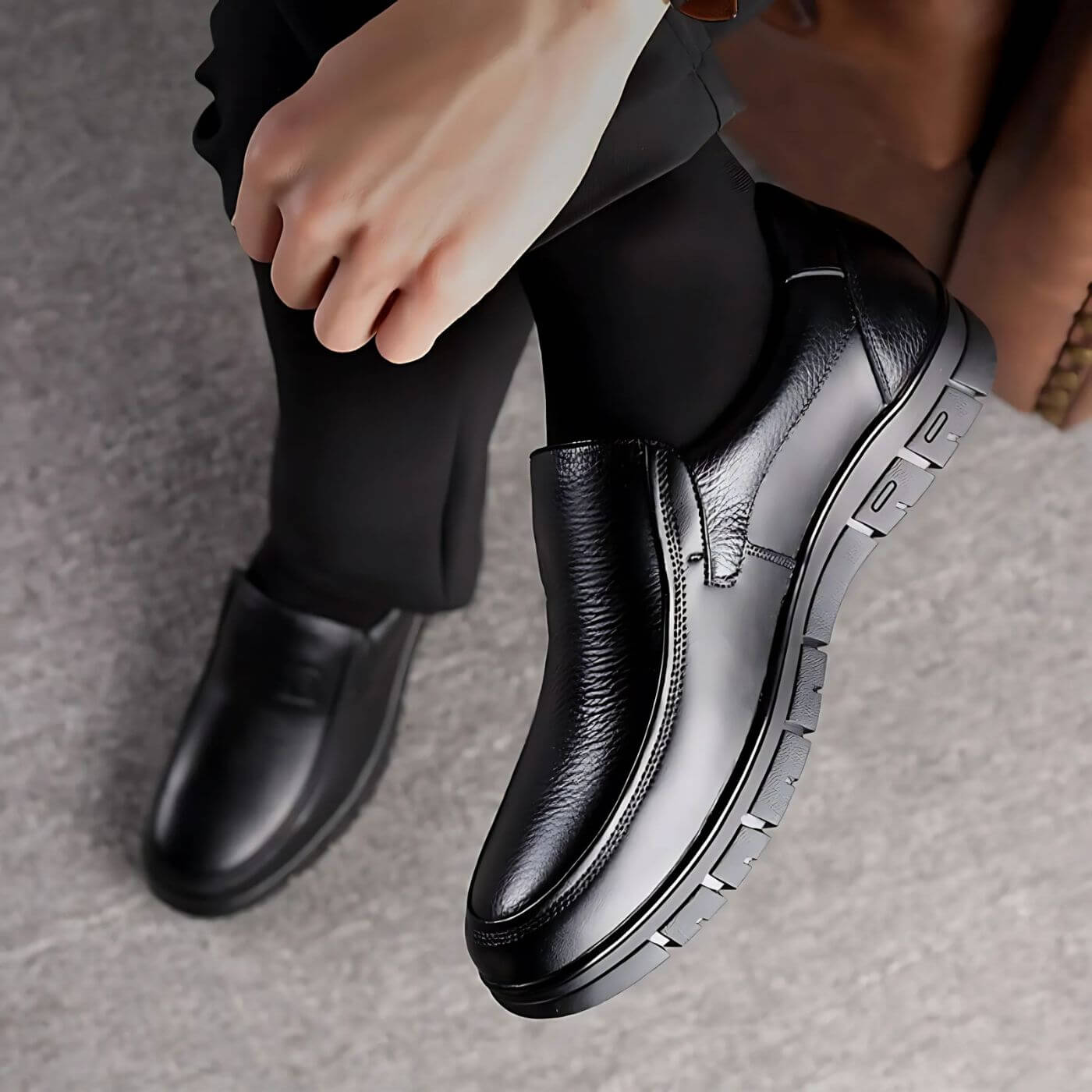 Elegant Men's Slip-On Shoes - Vonnera