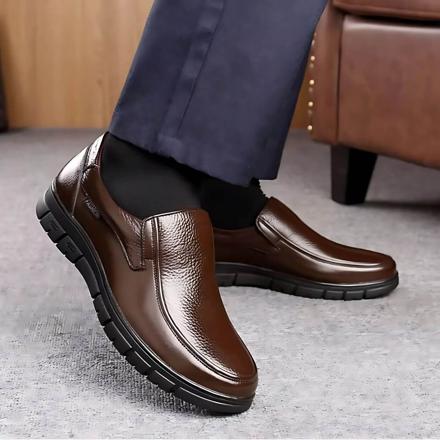 Elegant Men's Slip-On Shoes