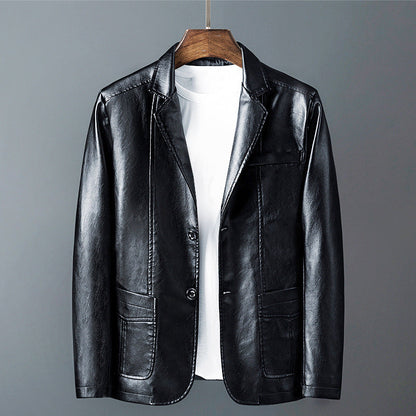 Men's Genuine Leather Classic Jacket