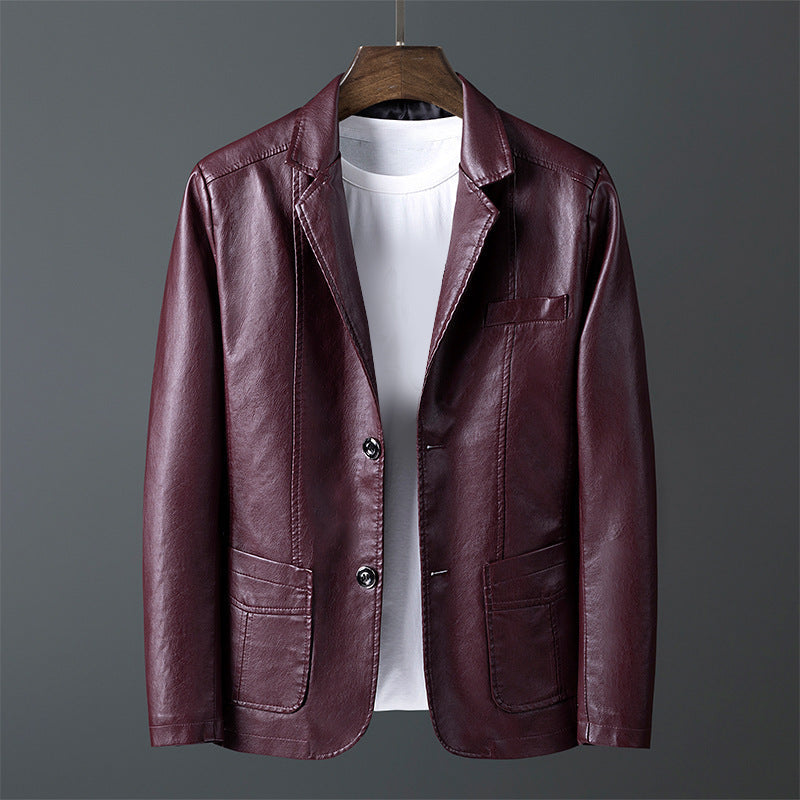 Men's Genuine Leather Classic Jacket