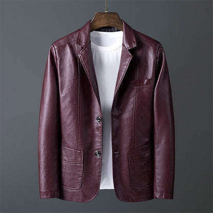 Men's Genuine Leather Classic Jacket