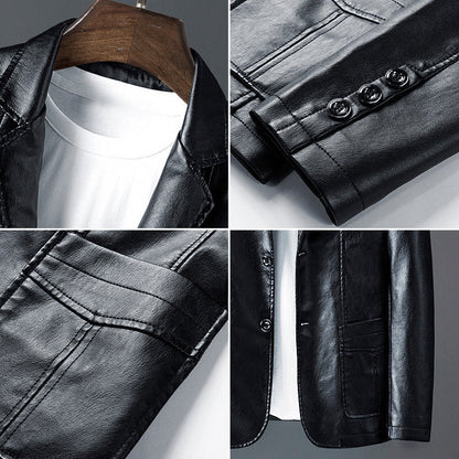 Men's Genuine Leather Classic Jacket