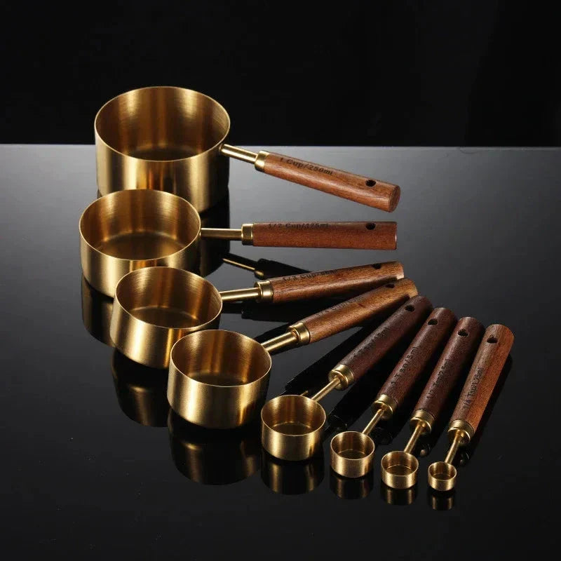 Aureon Stainless Steel Measuring Cups Set