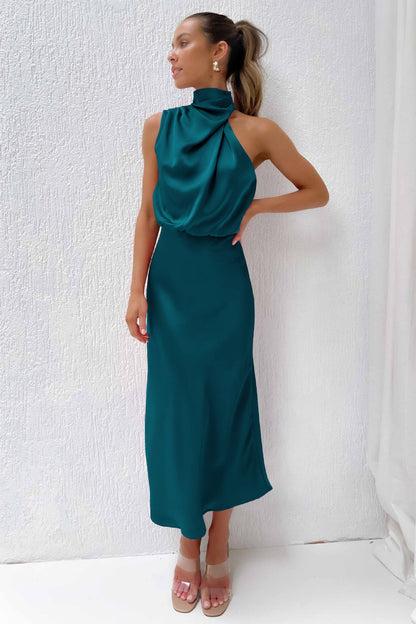 Women's Halter Evening Dress
