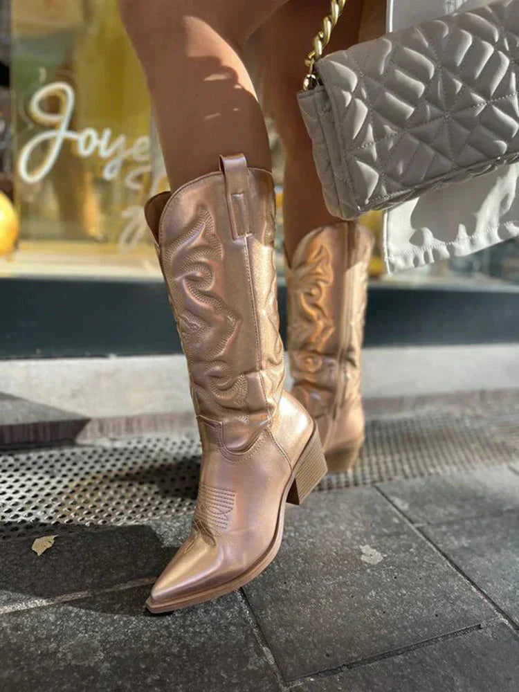 Women's Western Cowboy Boots - Vonnera