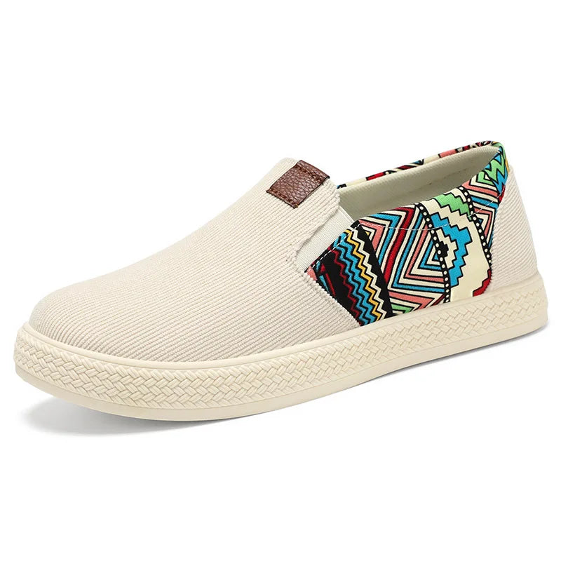 Marcus Men's Canvas Slip On Loafers