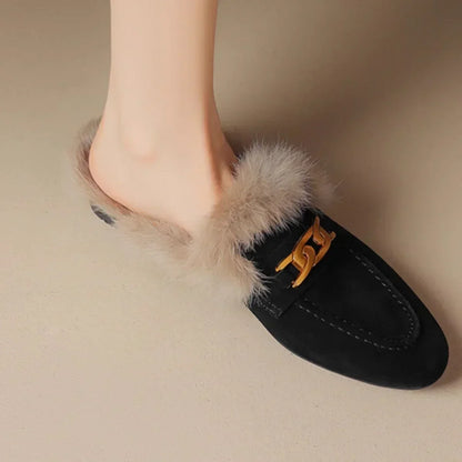 Women's Fur Mules Whisper Madona