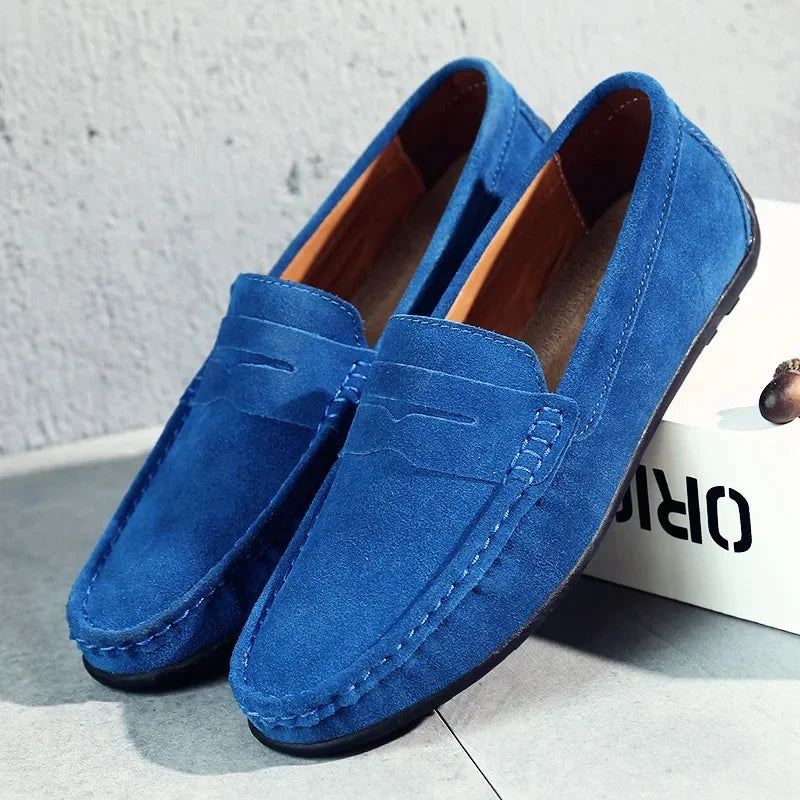Men's Soft Leather Loafers Comfortable