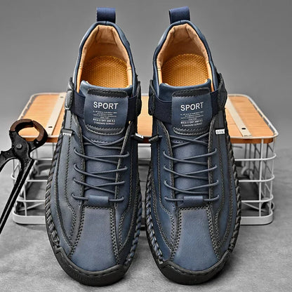 Men's Walking Sneakers Moc Stitching Durable Outsole Comfortable