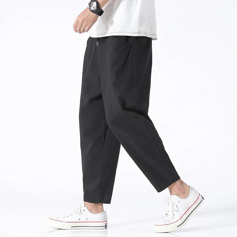 Men's Cropped Pants Kyoto Style