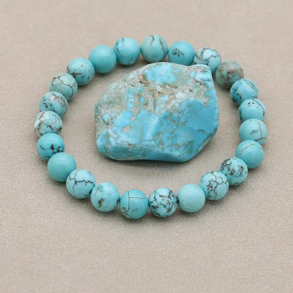 Turquoise Stone Bracelet - Vonnera