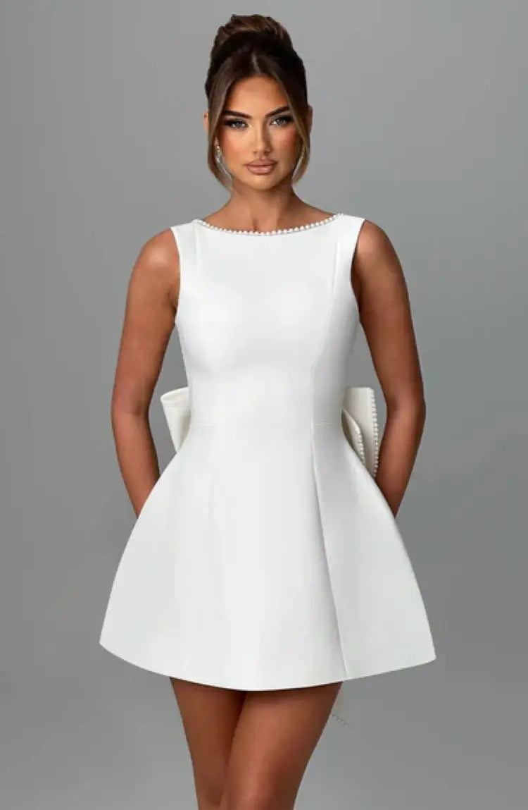 Women's Mini Dress Elegant Silhouette