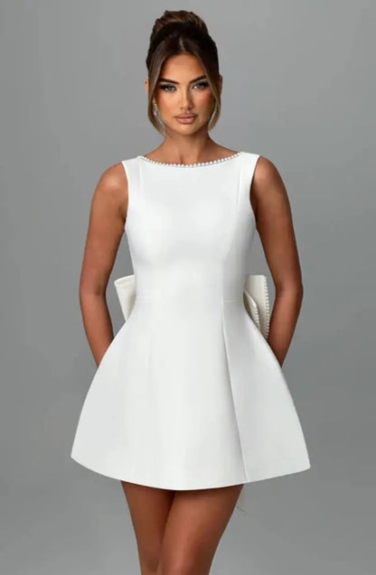 Women's Mini Dress Elegant Silhouette