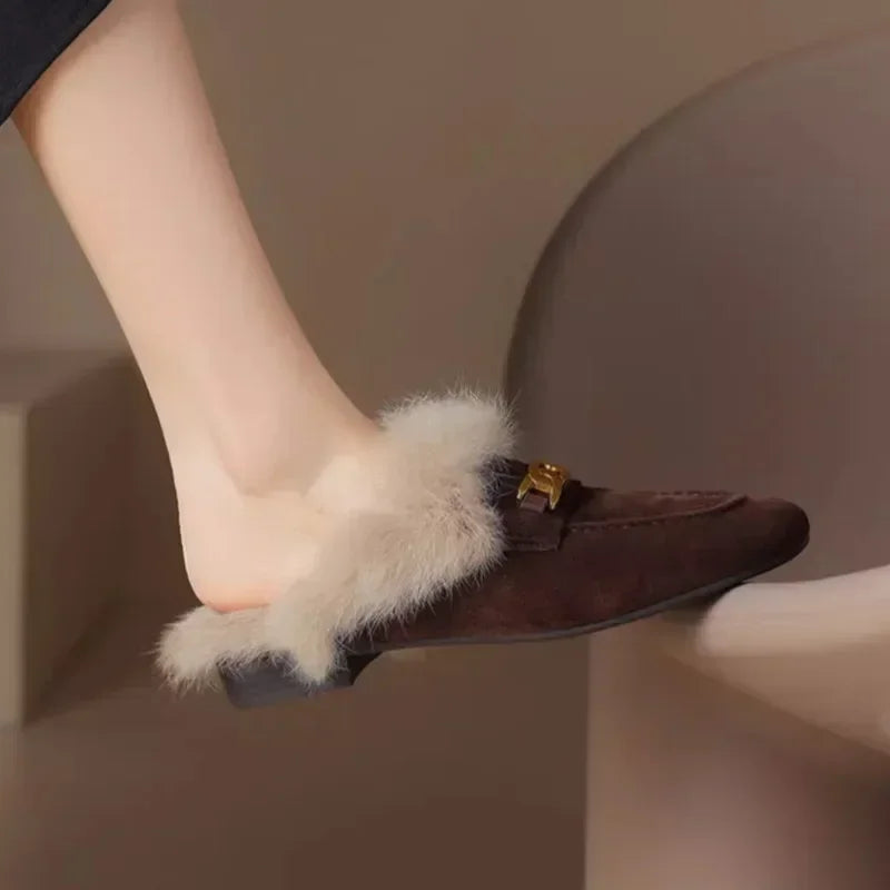 Women's Fur Mules Whisper Madona