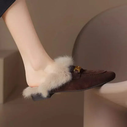 Women's Fur Mules Whisper Madona