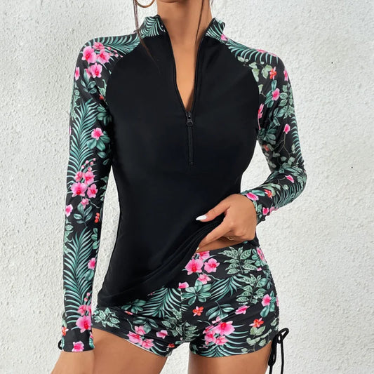 Women's Two-Piece Rashguard Swimsuit - Vonnera