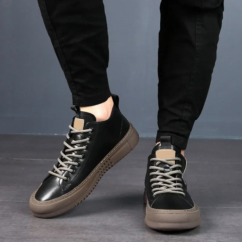 Caspian Men's Leather Sneakers