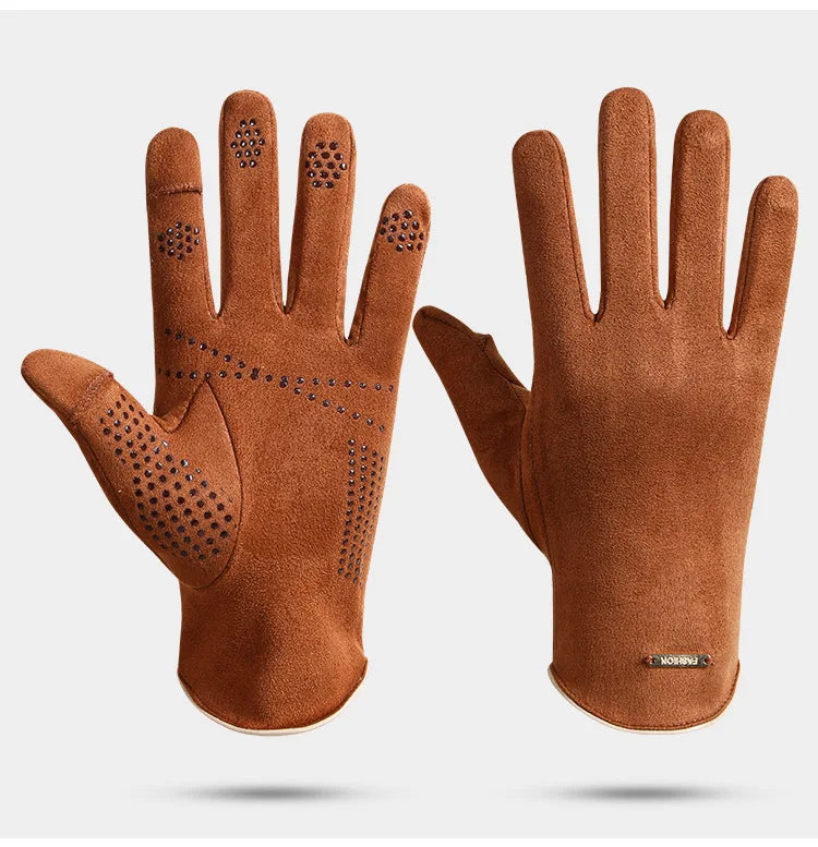 Marzella Faux Suede Work Gloves