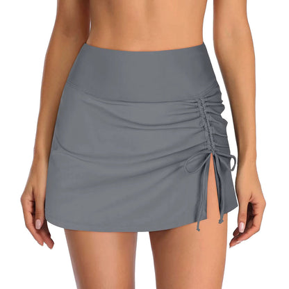 Women's Swim Shorts Side Slit Design