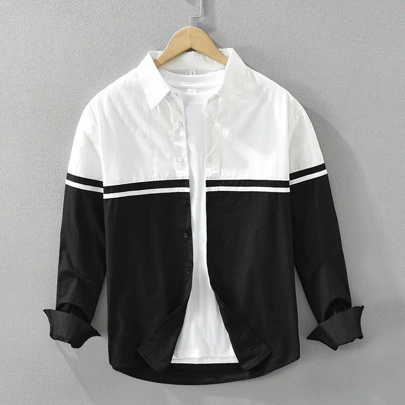 Men's Cotton Long Sleeve Shirt - Vonnera