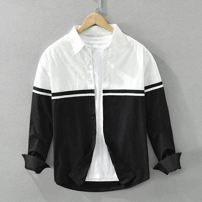 Men's Cotton Long Sleeve Shirt - Vonnera
