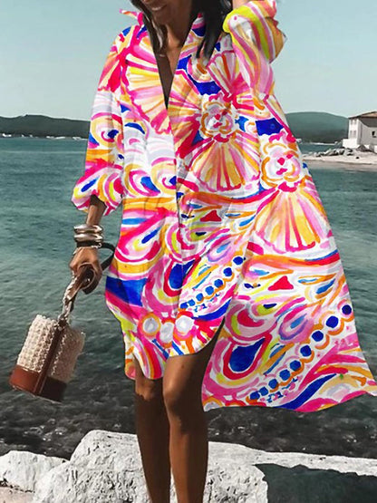 Women's V-Neck Dress