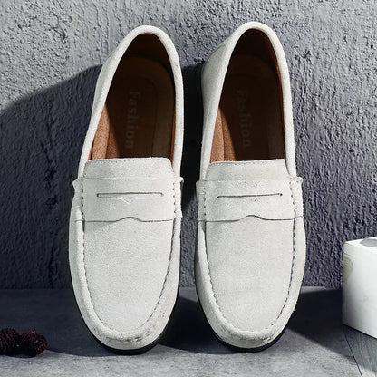 Men's Soft Leather Loafers Comfortable