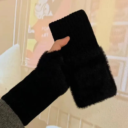 Serona Fingerless Fleece Gloves Warmers