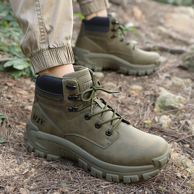 Men's Hiking Boots Non-Slip Waterproof High-