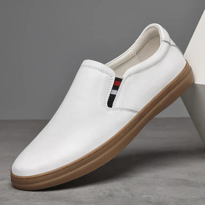 Casvian Men's Leather Loafers - Vonnera