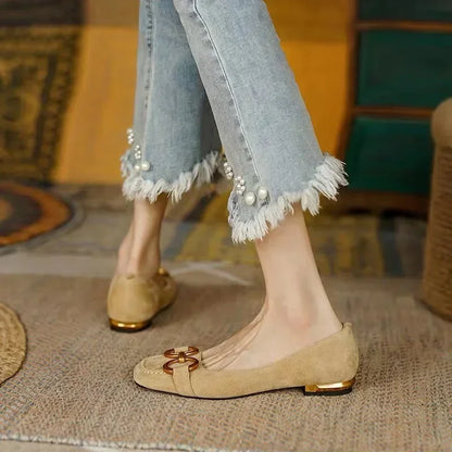Women's Low Heel Cushioned Flat Sandals