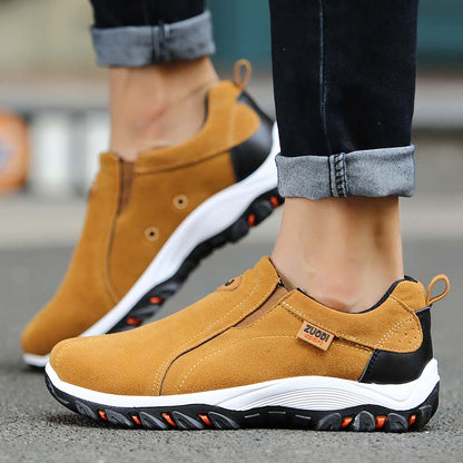 Men's Slip-On Sneakers Sporty Design