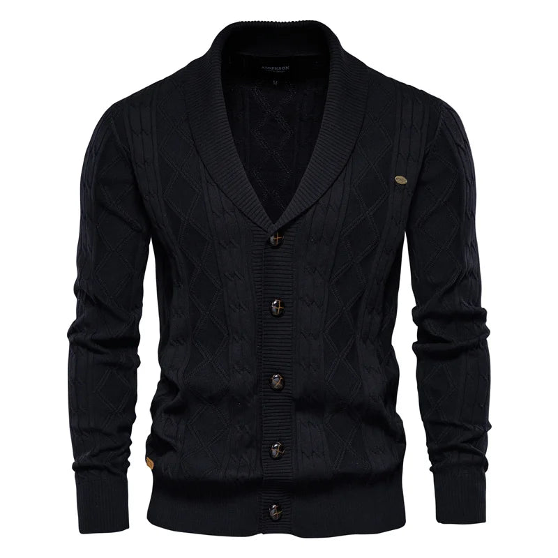 Men's Button Cardigan Sweater