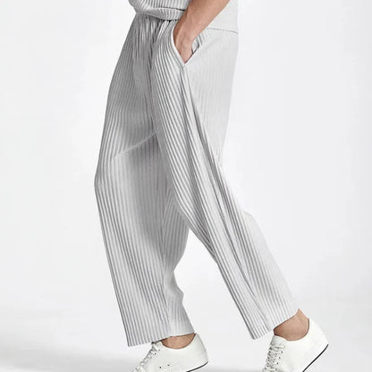 Toscano Men's Pleated Summer Pants