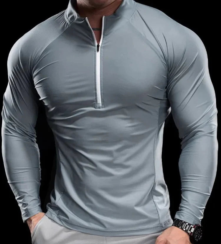 Men's Compression Half-Zip Shirt