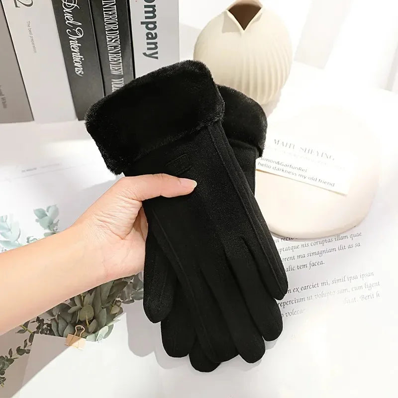 Lunavia Women's Faux Suede Gloves - Vonnera